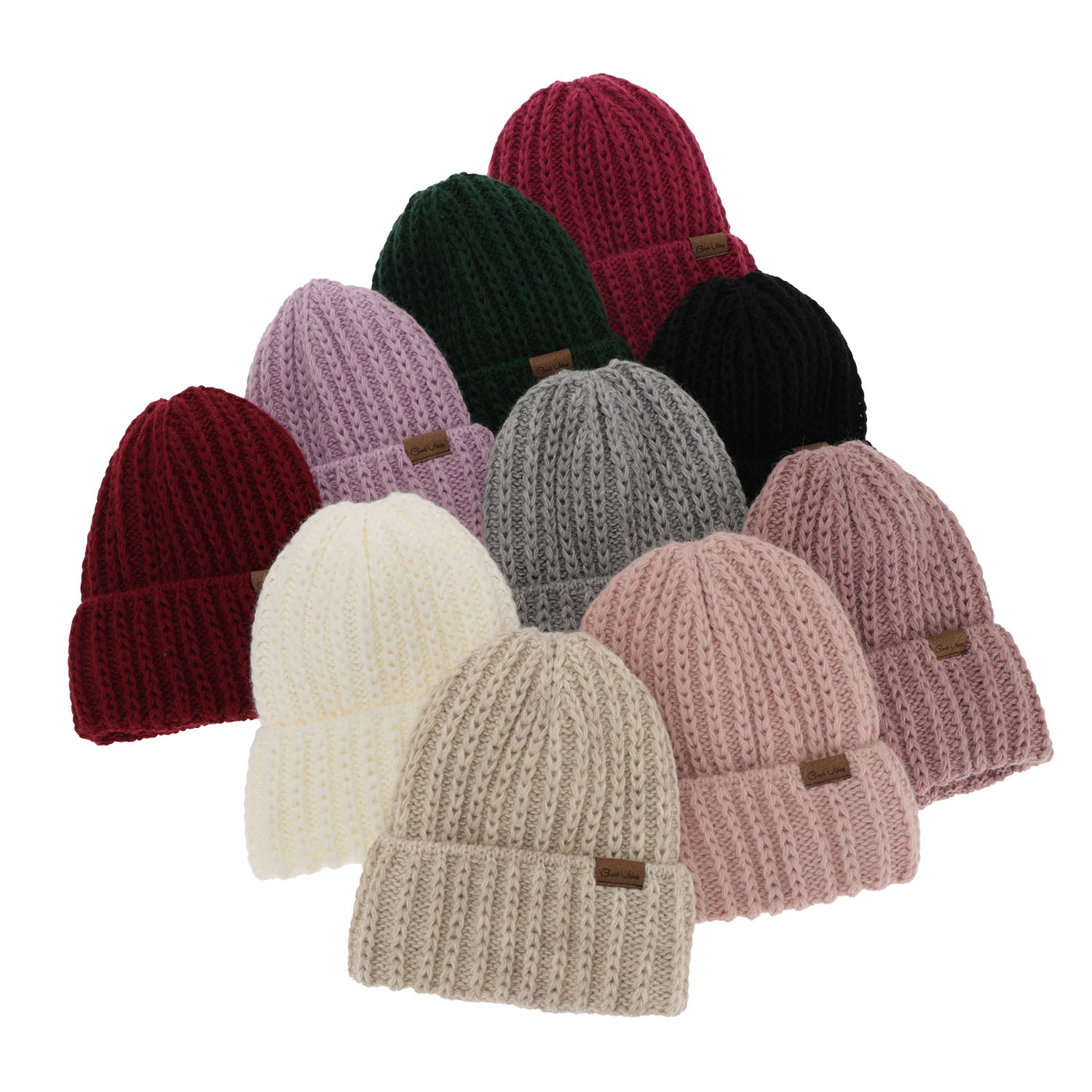 Rózsaszín női téli sapka Ceres