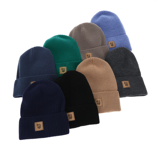 Fiú sapka és kémény, őszi, tavaszi zöld szett 100% gyapjú merinó Vanto