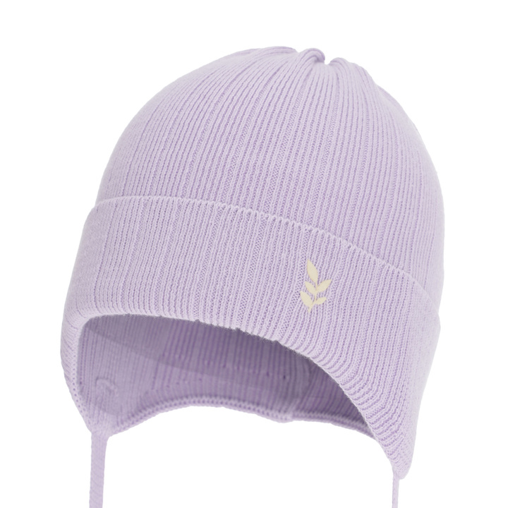 Kislány őszi-tavasz sapka, lila, 100% pamut, Zanetta