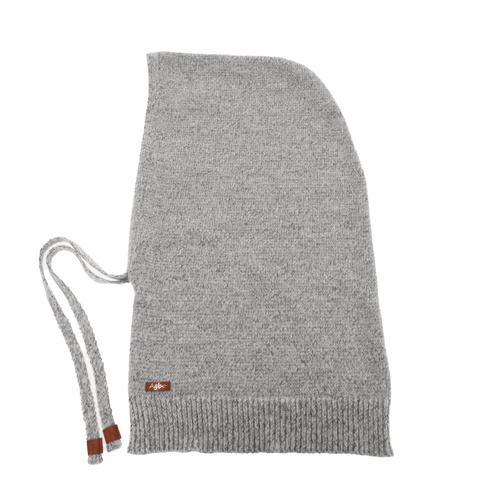 Női téli balaclava szürke gyapjú balaclava Elizabeth