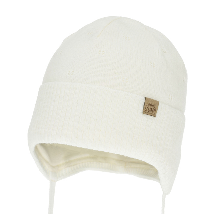 Kisfiú őszi-tavasz sapka, kék, megkötős, Leif