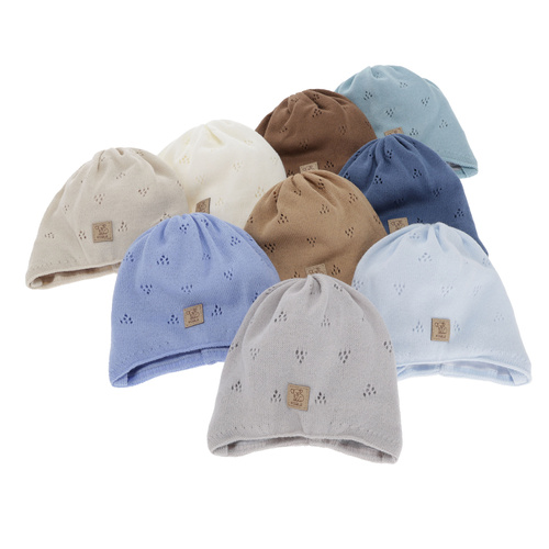 Kisfiú tavaszi-őszi sapka, bézs, megkötős, Slate