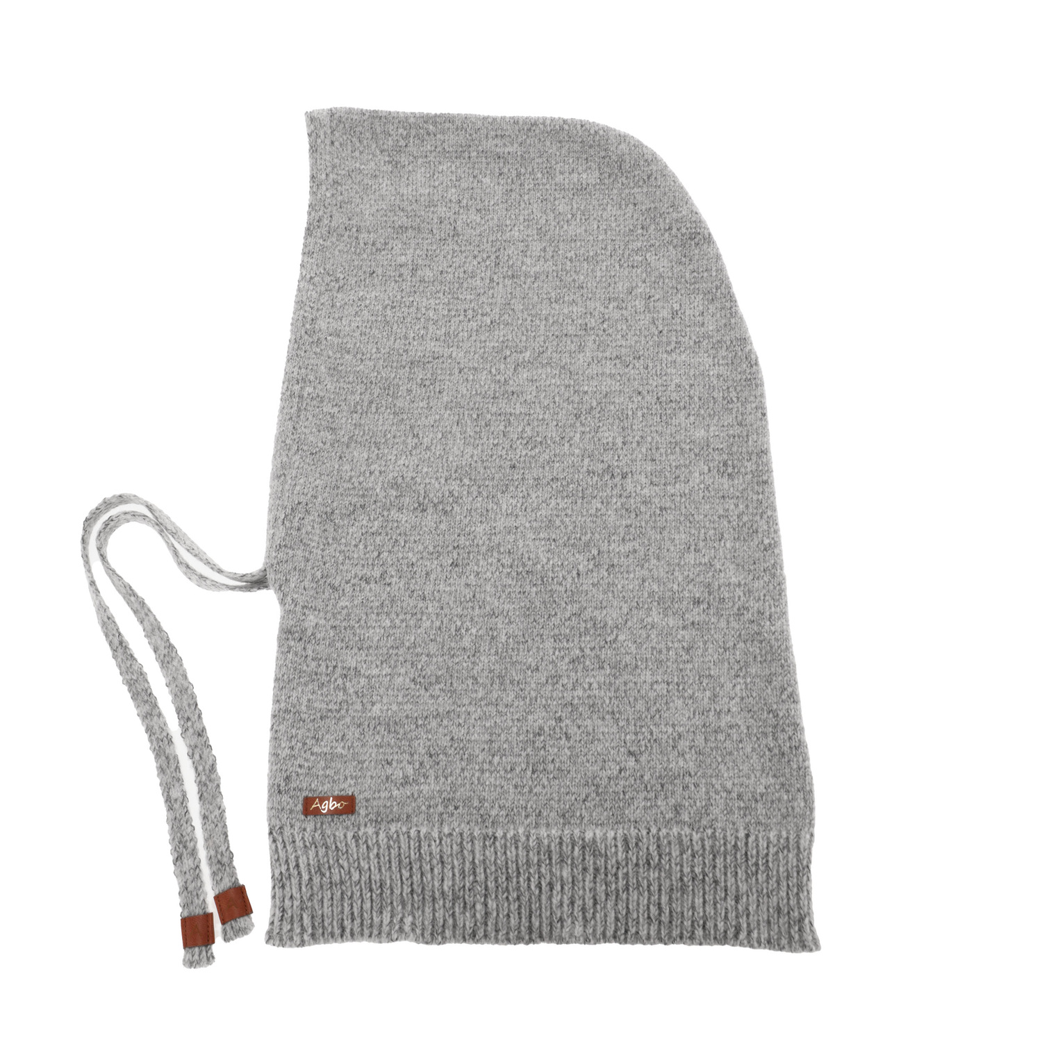 Női téli balaclava szürke gyapjú balaclava Elizabeth