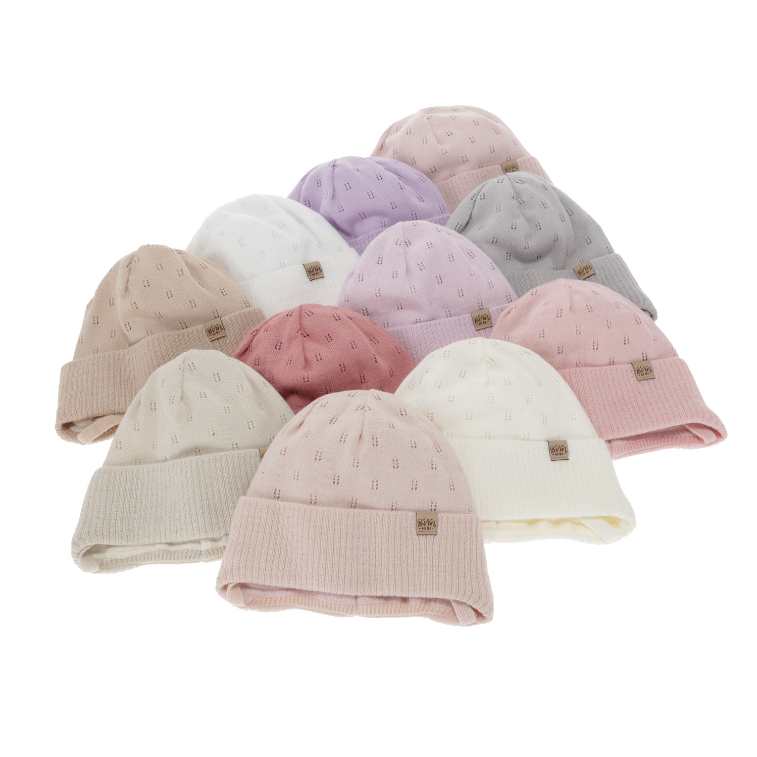 Kislány őszi-tavaszi sapka, rózsaszín, megkötős, Froya