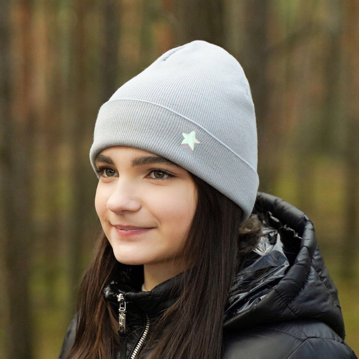 Téli sapka lányoknak rózsaszín Estrela