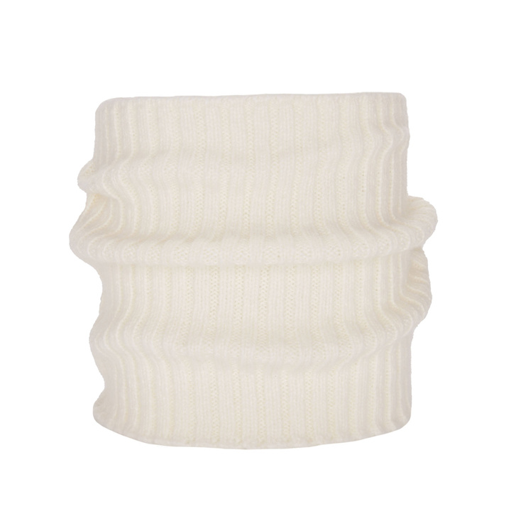 Téli csősál női krémszínű gyapjú merinó Besta