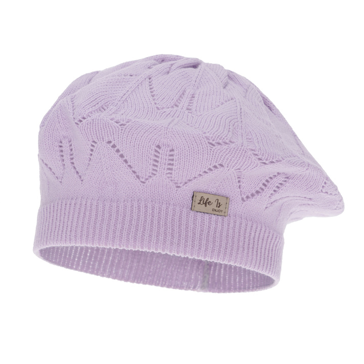 Kislány őszi-tavaszi beret, lila, Liveria