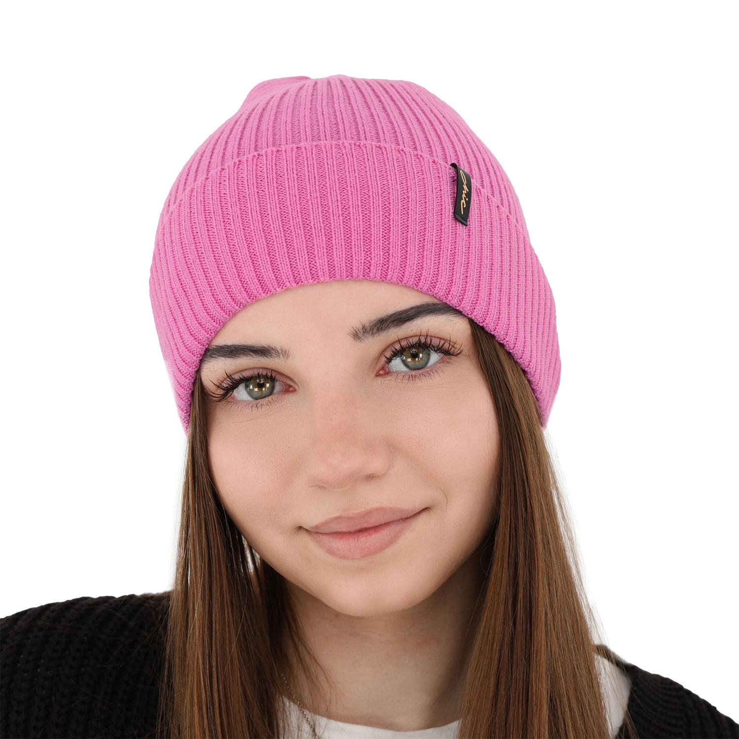 Női téli sapka, bordó, 100% merinó gyapjú, Megan