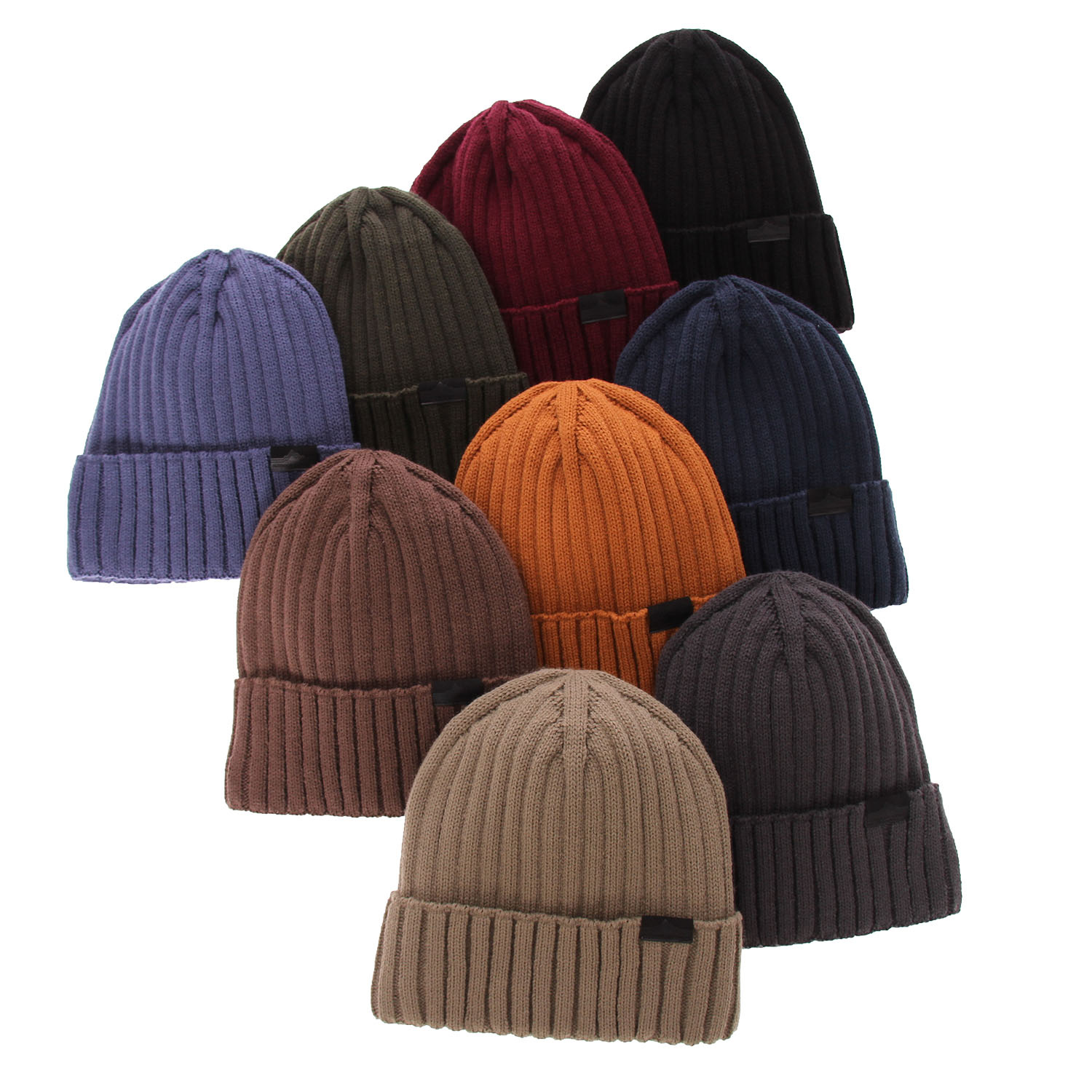 Férfi téli fekete sapka Vincent