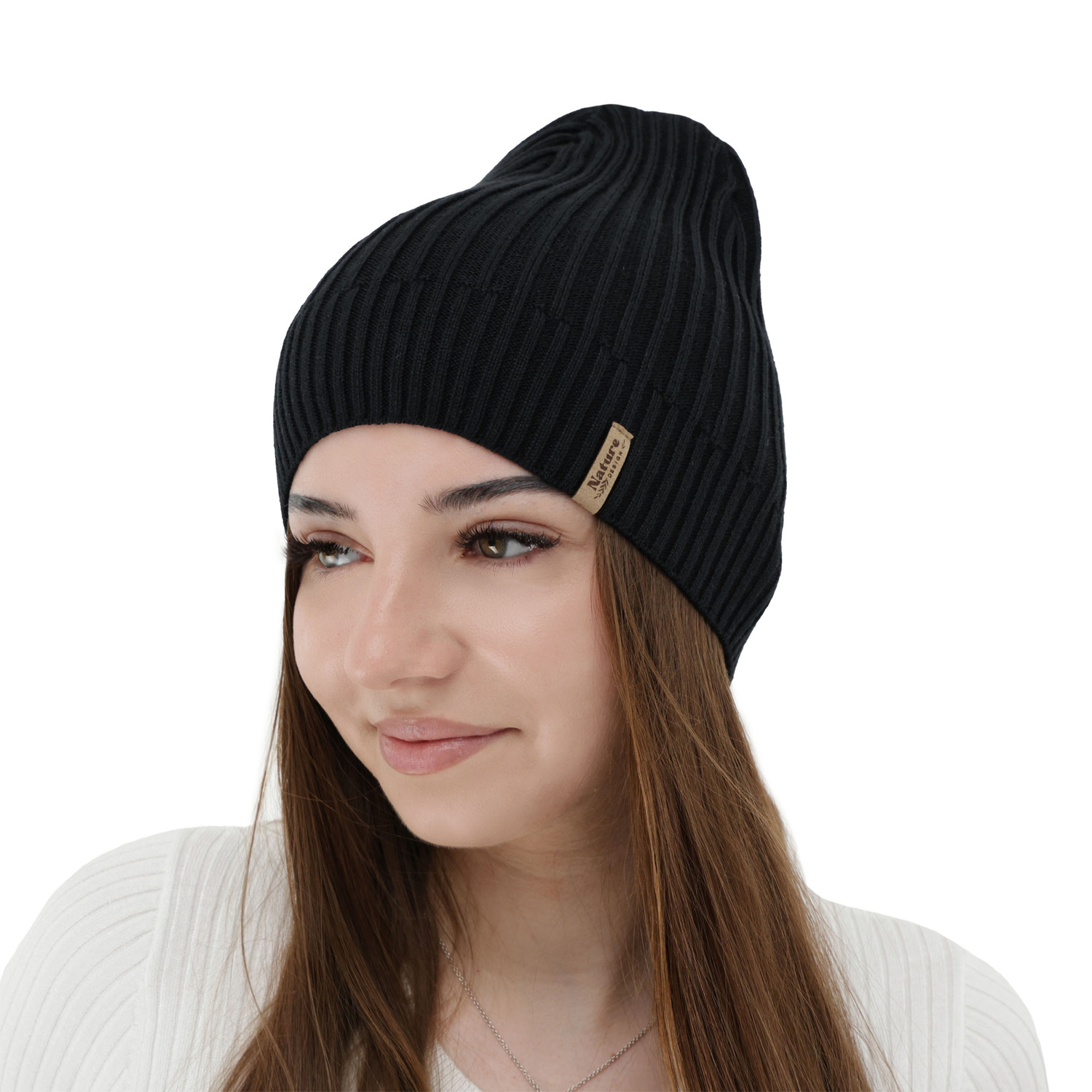 Női tavaszi-őszi sapká, pamuttal, szürke, Mirona