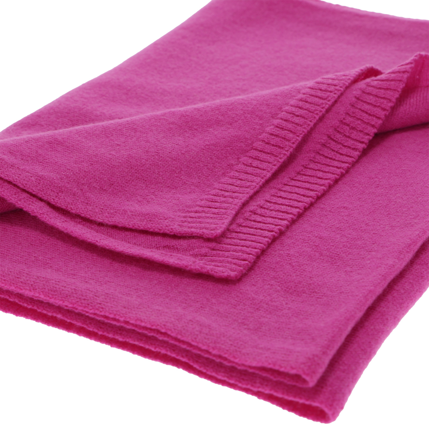 Női téli sál, fekete, merinó gyapjú kasmírral, Irenia