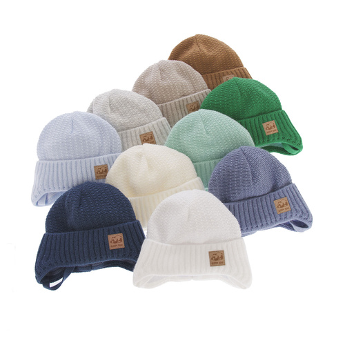 Őszi/tavaszi sapka kisfiúknak, bézs Todi