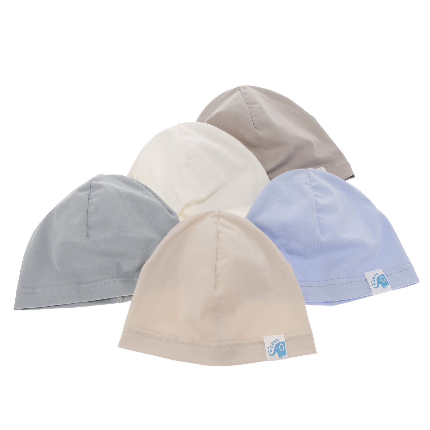 Pamut babasapka őszi/tavaszi krémszínű Alek