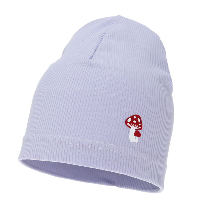 Kislány őszi-tavasz sapka, lila, pamut Balma