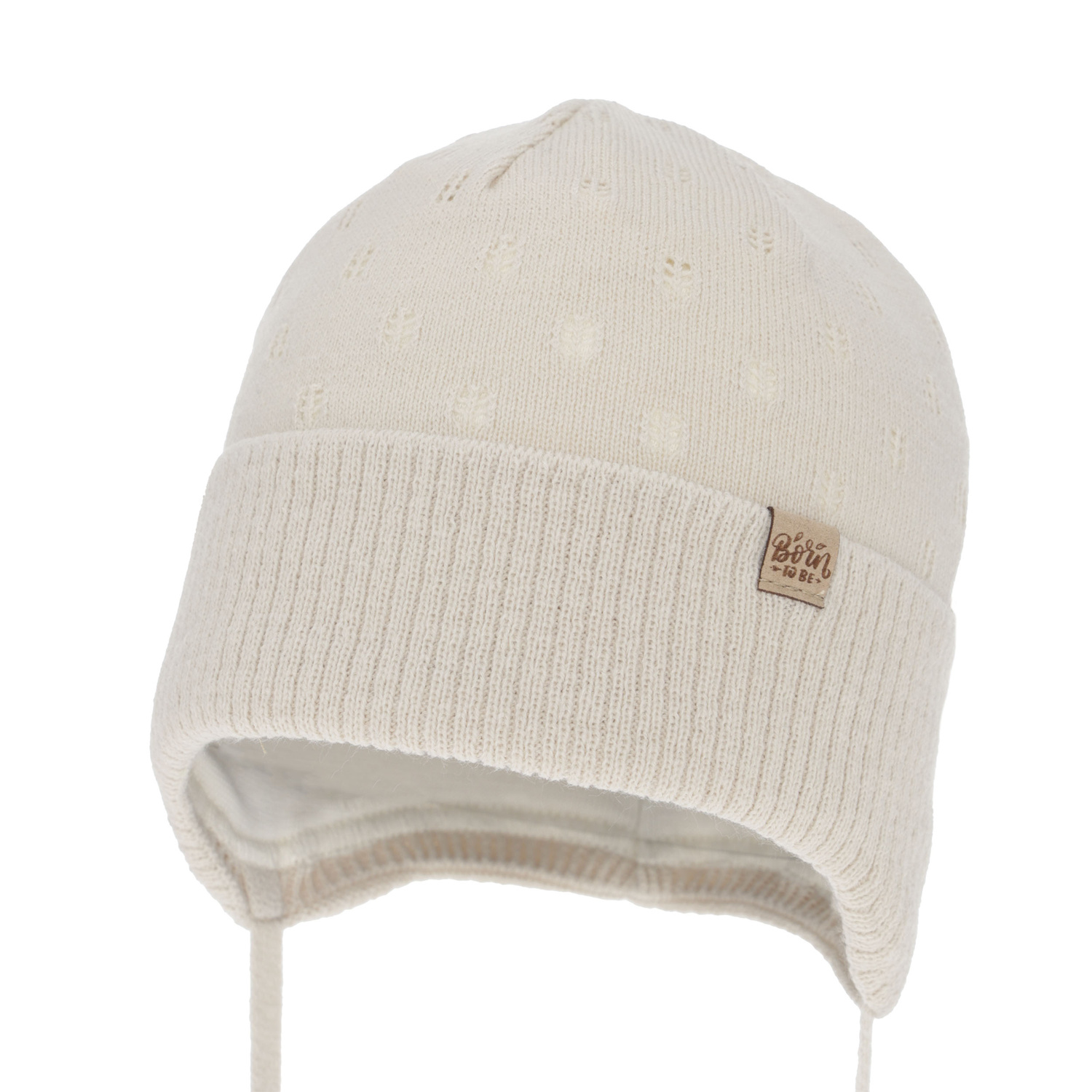 Kislány őszi-tavaszi sapka, rózsaszín, megkötős, Froya