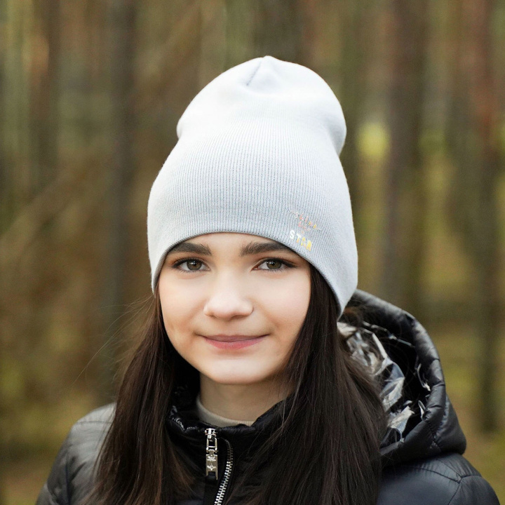 Téli sapka lányoknak rózsaszín Estrela