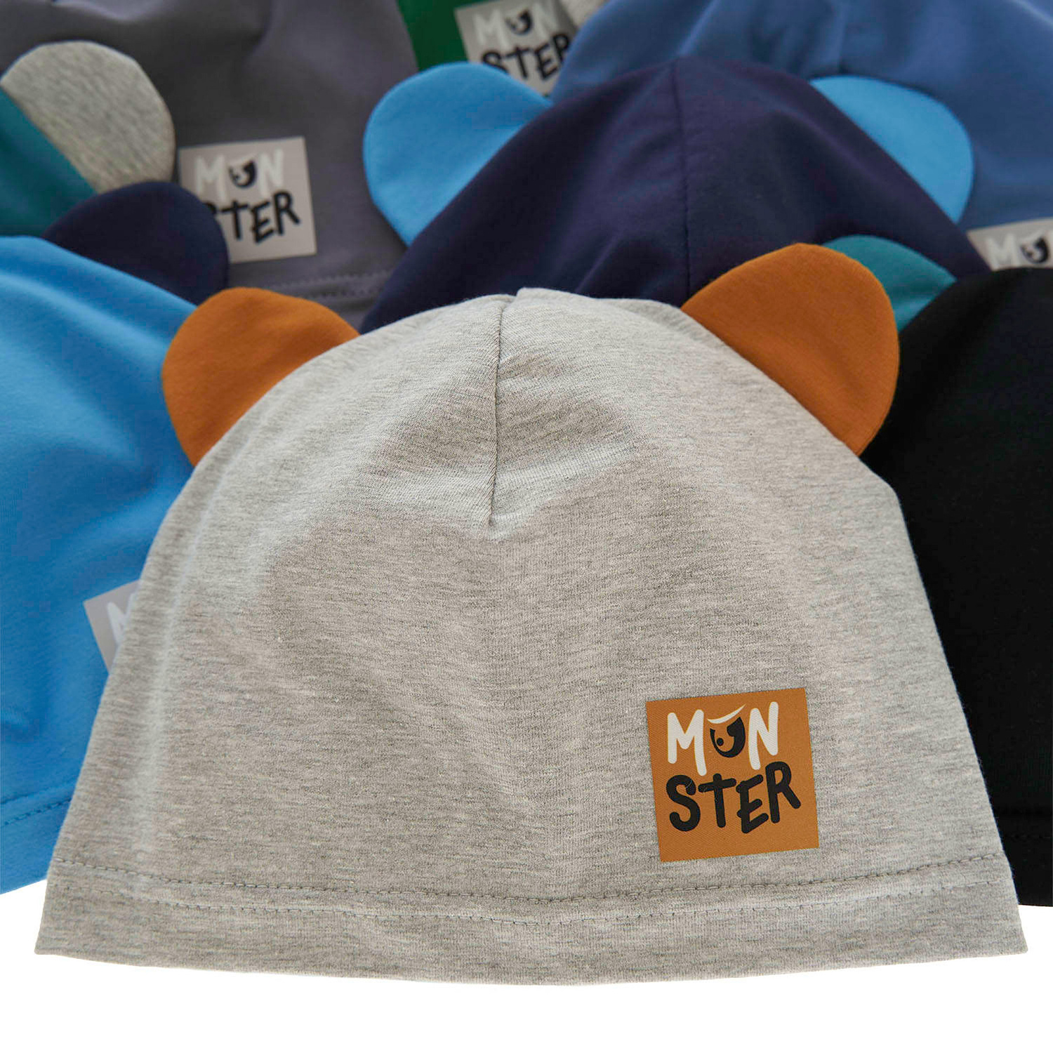 Fiú őszi/tavaszi pamut sapka, sötétkék Jugo