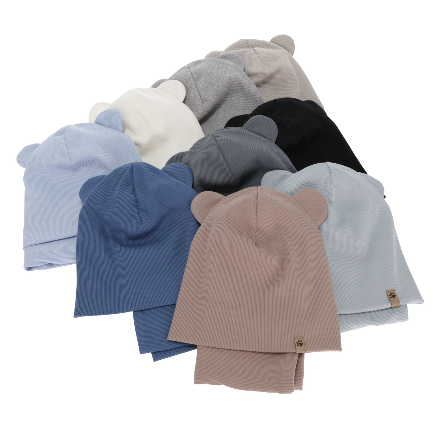 Kisfiú tavaszi-őszi sapka és nyakmelegítő szett, kék, Farim