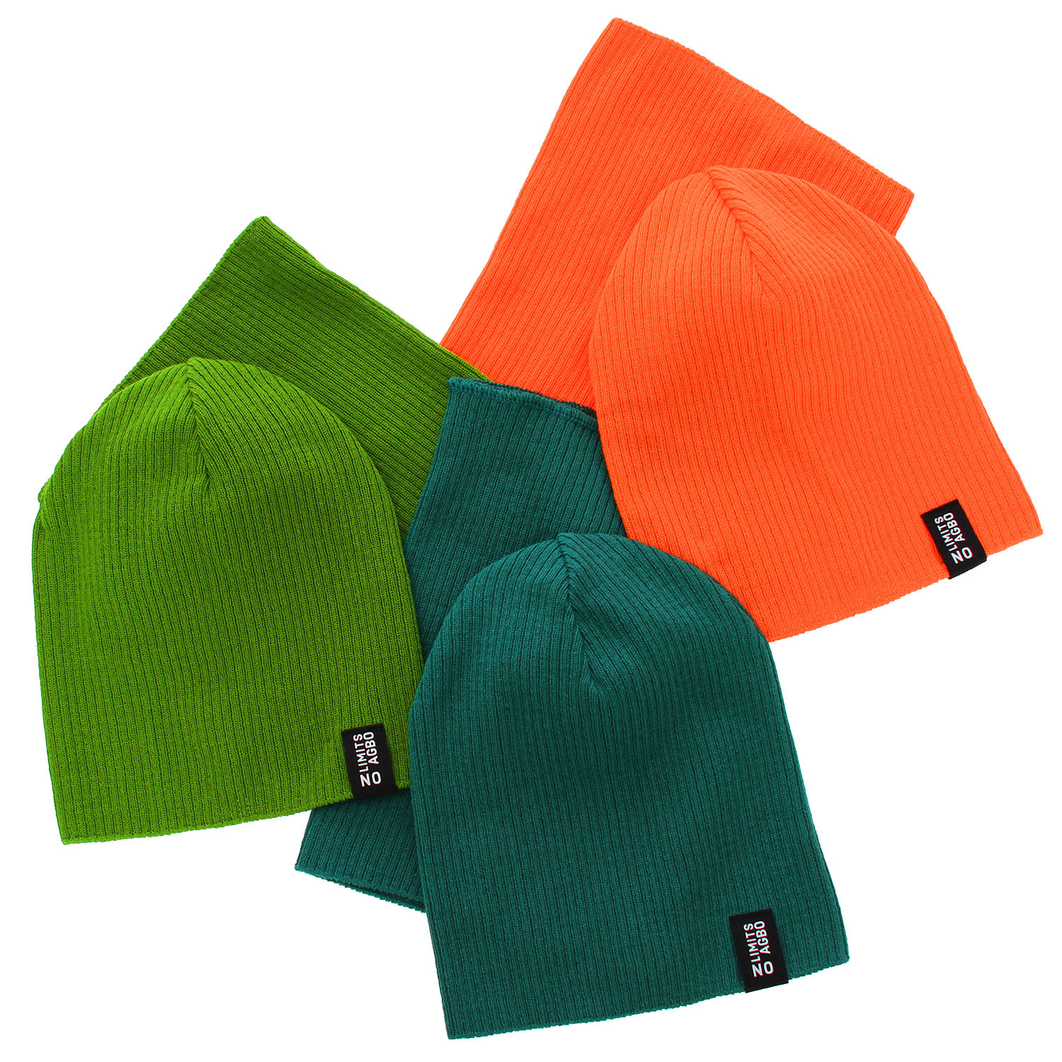 Gyerek szett: sapka és sál őszi/tavaszi, pamuttal, khaki Tunis