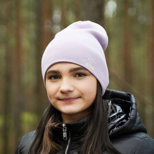 Téli sapka lányoknak rózsaszín Estrela