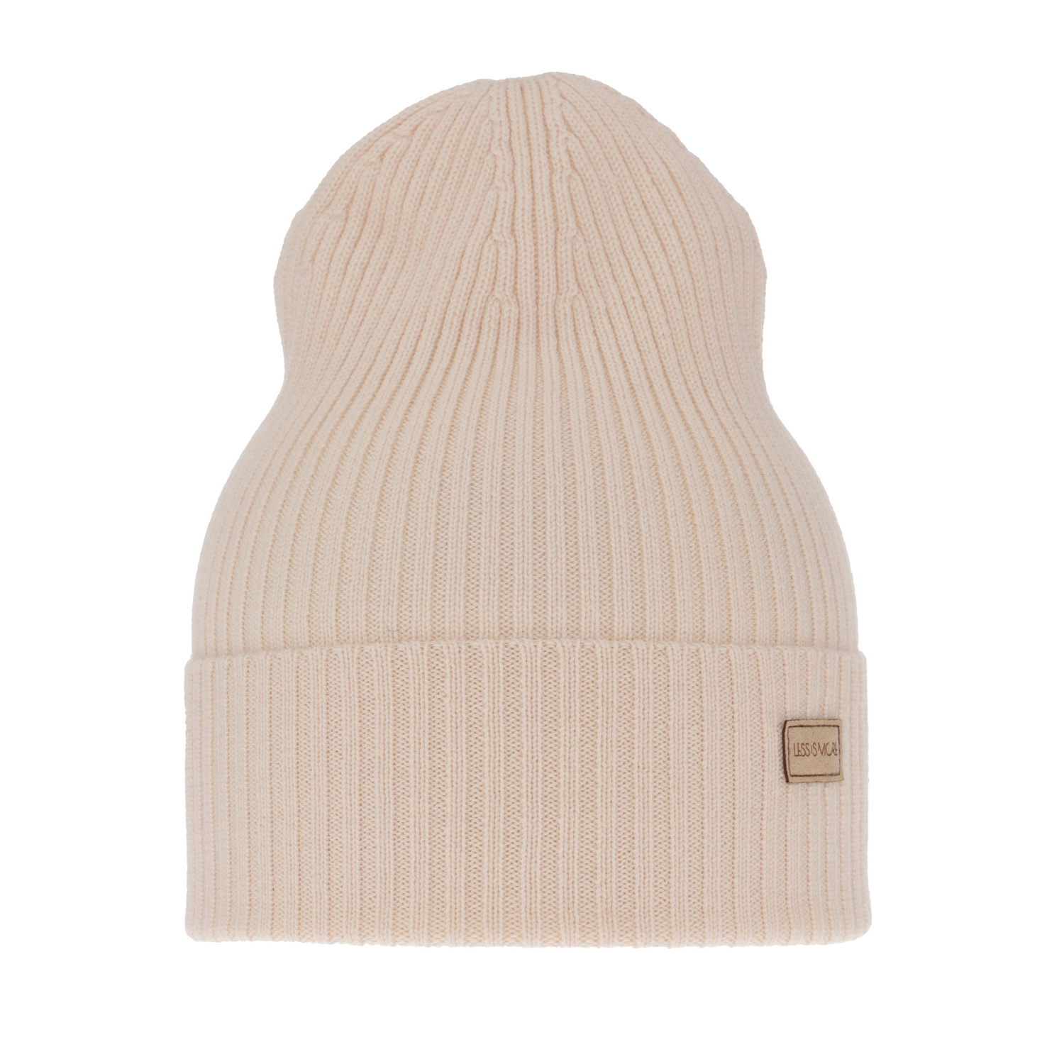 Női téli sapka, tavaszi, világosrózsaszín, 100% merinó gyapjú, Sophie