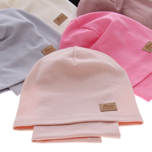 Őszi/tavaszi szett kislányoknak: pamut sapka és sálgallér, lila Selfie