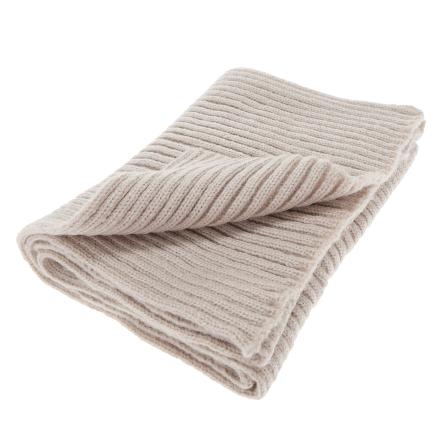 Női téli sapka és sál szett, bézs, Lunetta