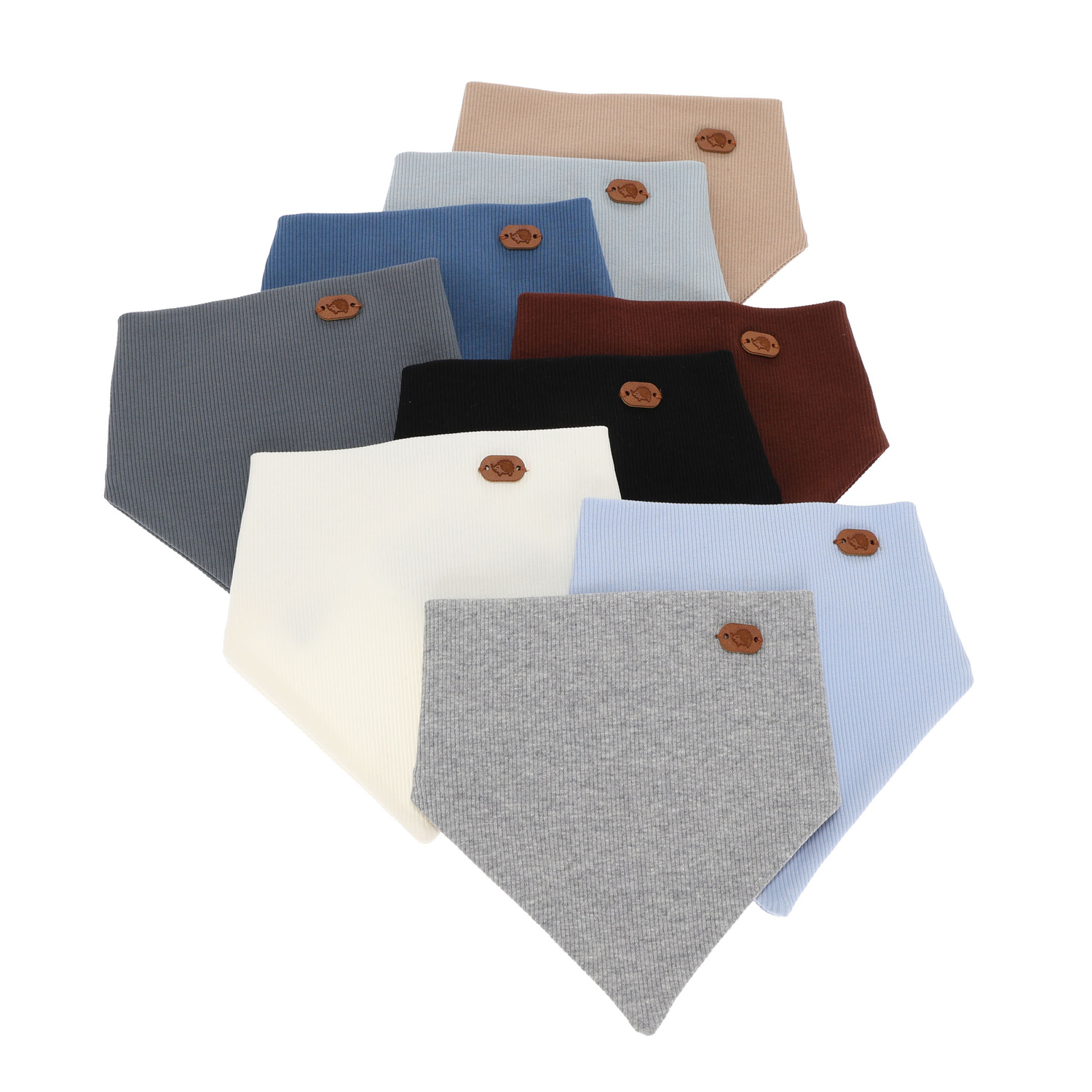 Kisfiú tavaszi-őszi kendő, szürke, pamut Lucent