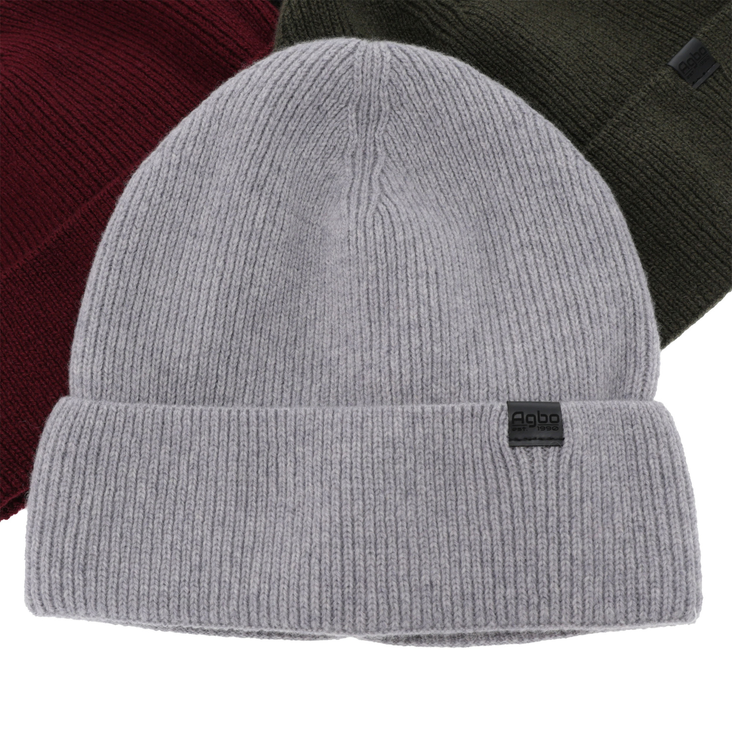 Férfi téli sapka, szürke, merinó gyapjú kašmírral, Arwen