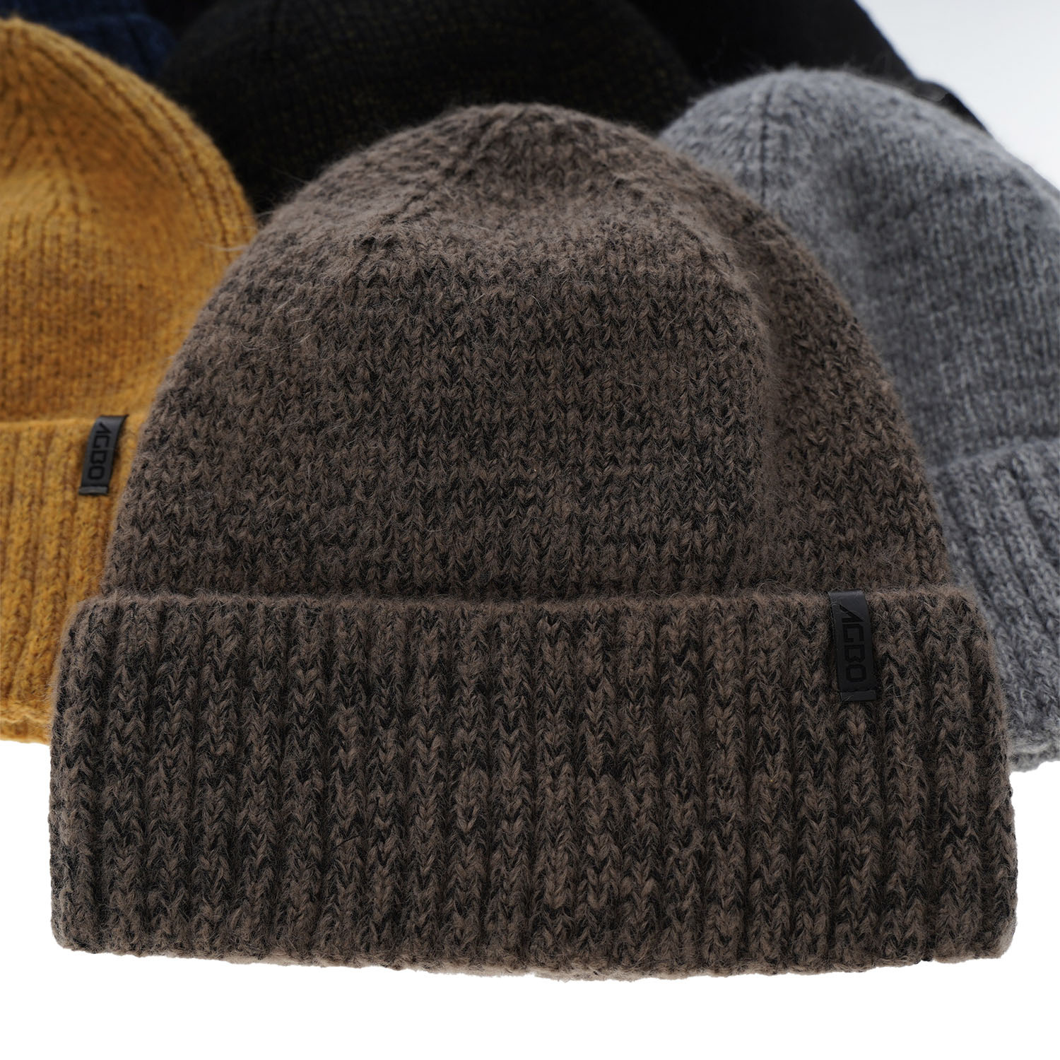 Férfi téli sapka tengerészkék merinó gyapjúból Nori