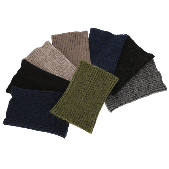 Férfi téli szürke gyapjú merinó snood Best