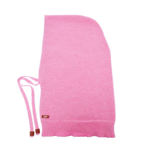 Női téli kominiarka, rózsaszín, merinó gyapjúval, Elizabeth