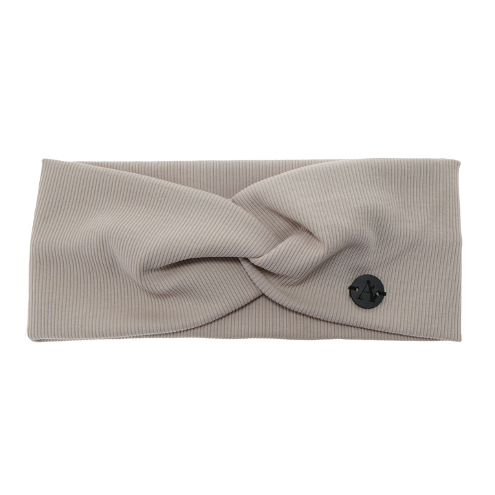 Női őszi-tavaszi fejpánt, bézs, pamut, Auri