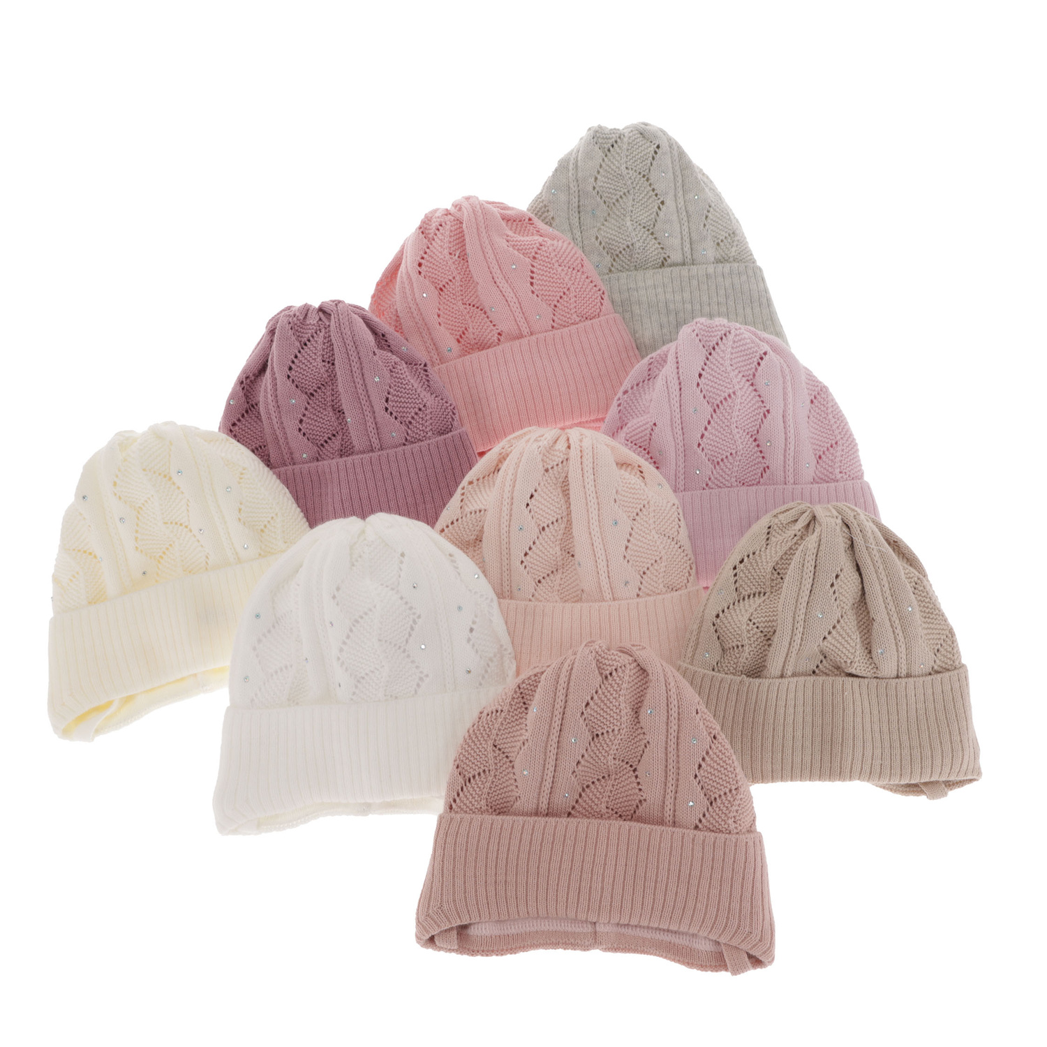 Őszi/tavaszi lány sapka rózsaszín Marinetta