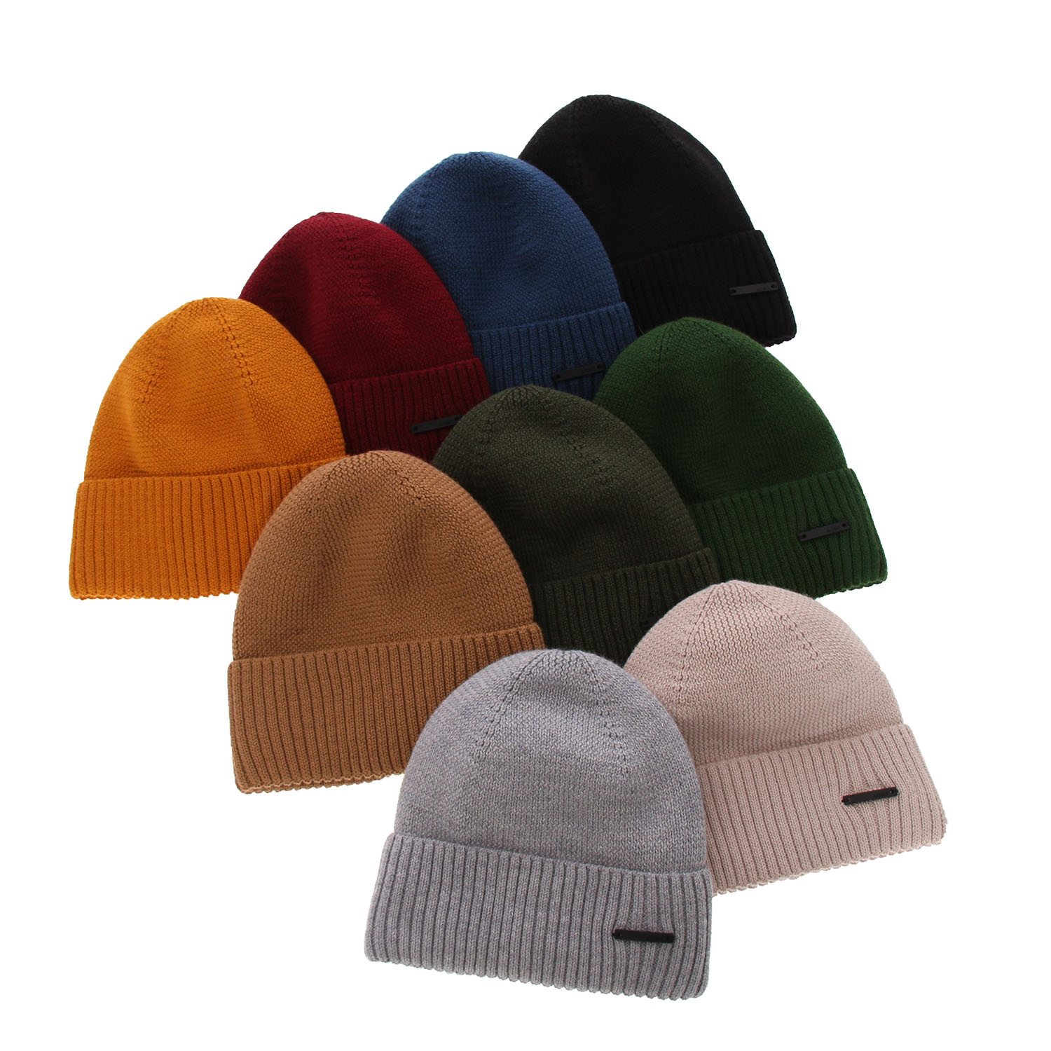 Férfi téli sapka szürke merinó gyapjúból Henk