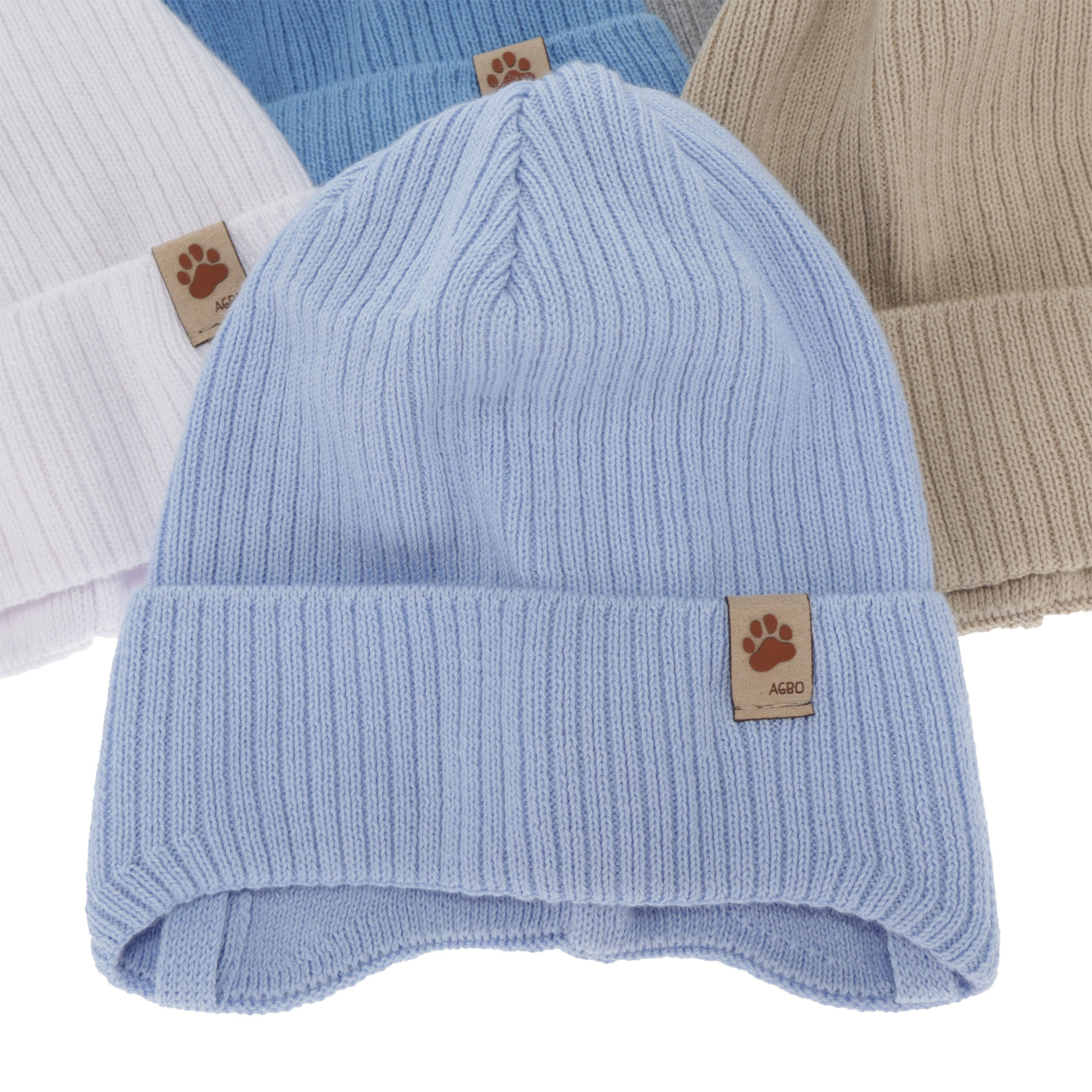 Kisfiú őszi-tavasz sapka, sötétbézs, megkötős, 100% pamut, Elmar