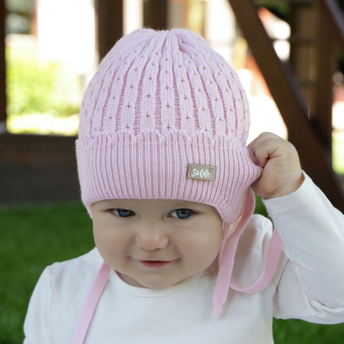 Őszi/tavaszi lány sapka szürke Tema