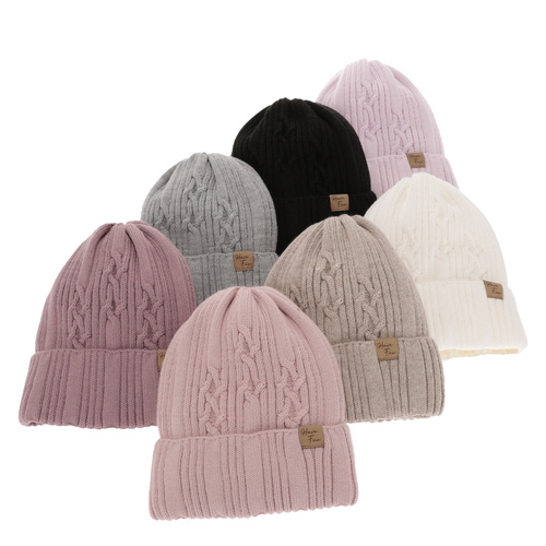 Téli készlet lányoknak: sapka és kémény rózsaszín Rema