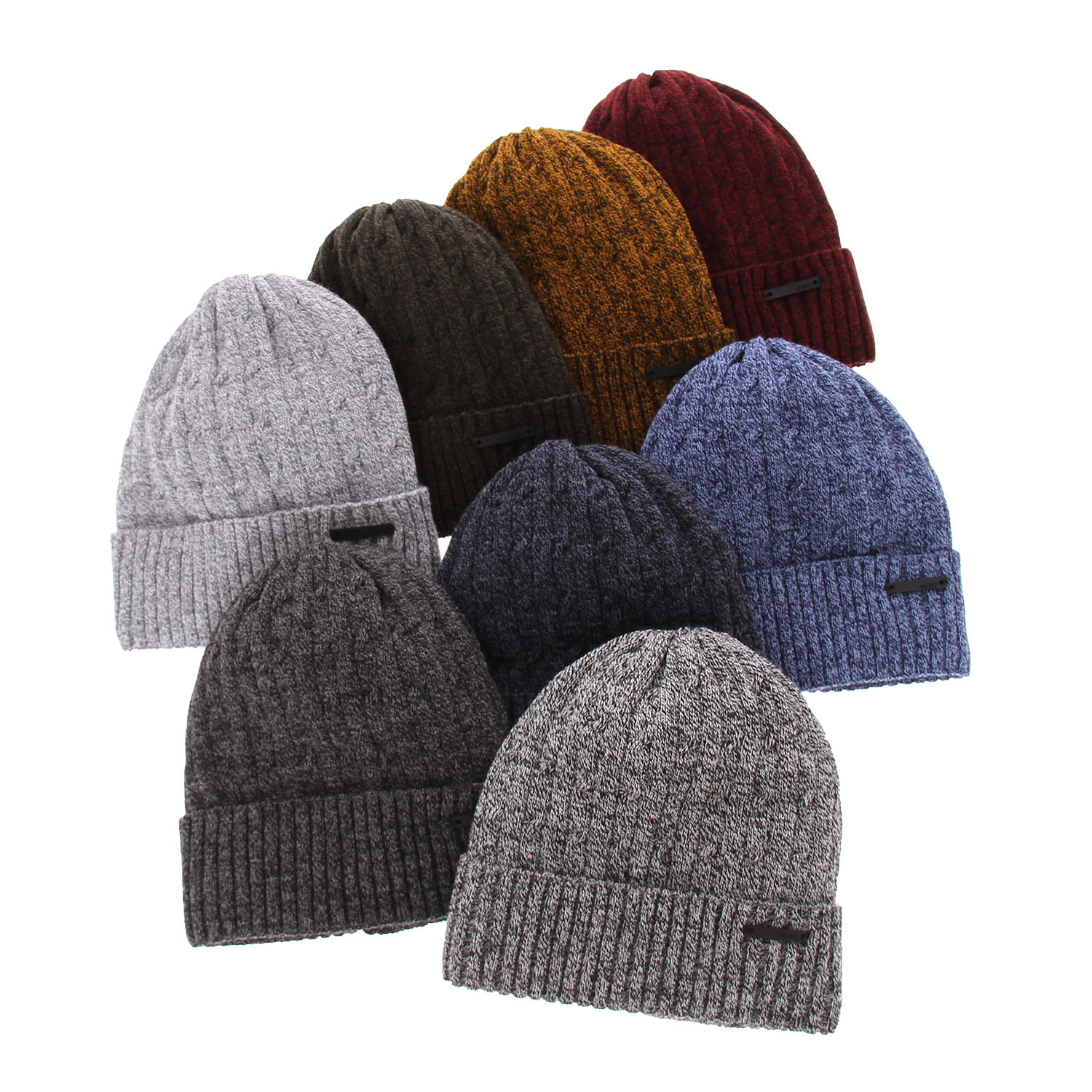 Férfi téli sapka, sötétszürke Mishel