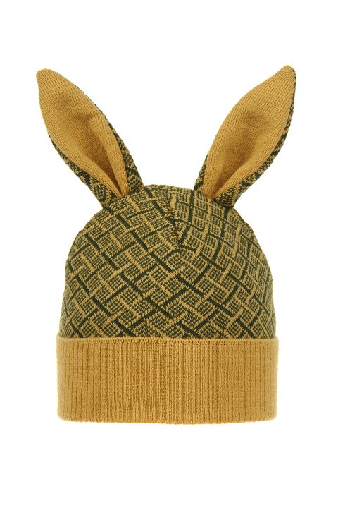 Téli/őszi lány sapka sárga Rabbit