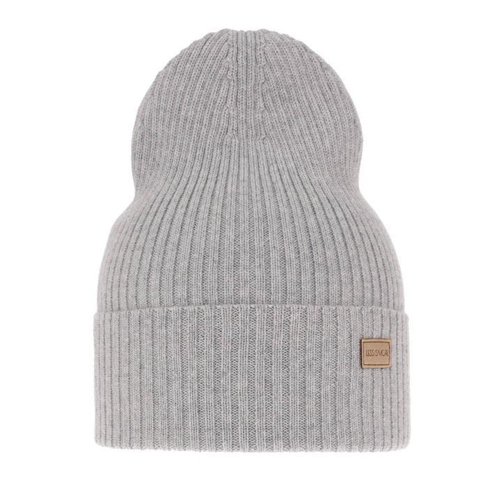 Őszi-téli női szürke 100% extra finom merinói Sophie