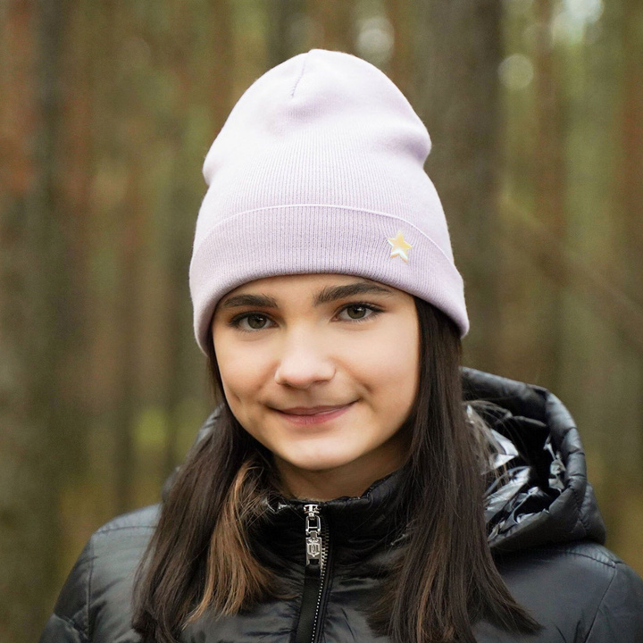Téli sapka lányoknak rózsaszín Estrela