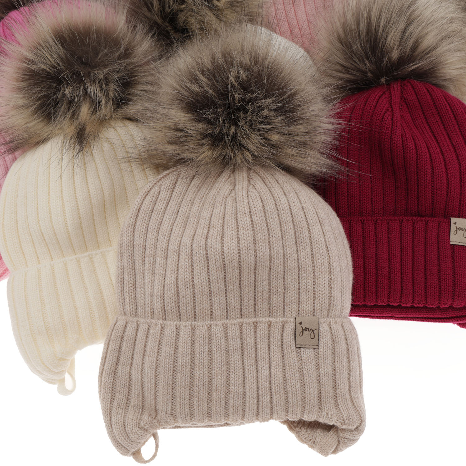 Lányoknak való téli szett: sapka és sál szürke 100% extrafinom merinói gyapjú Junika