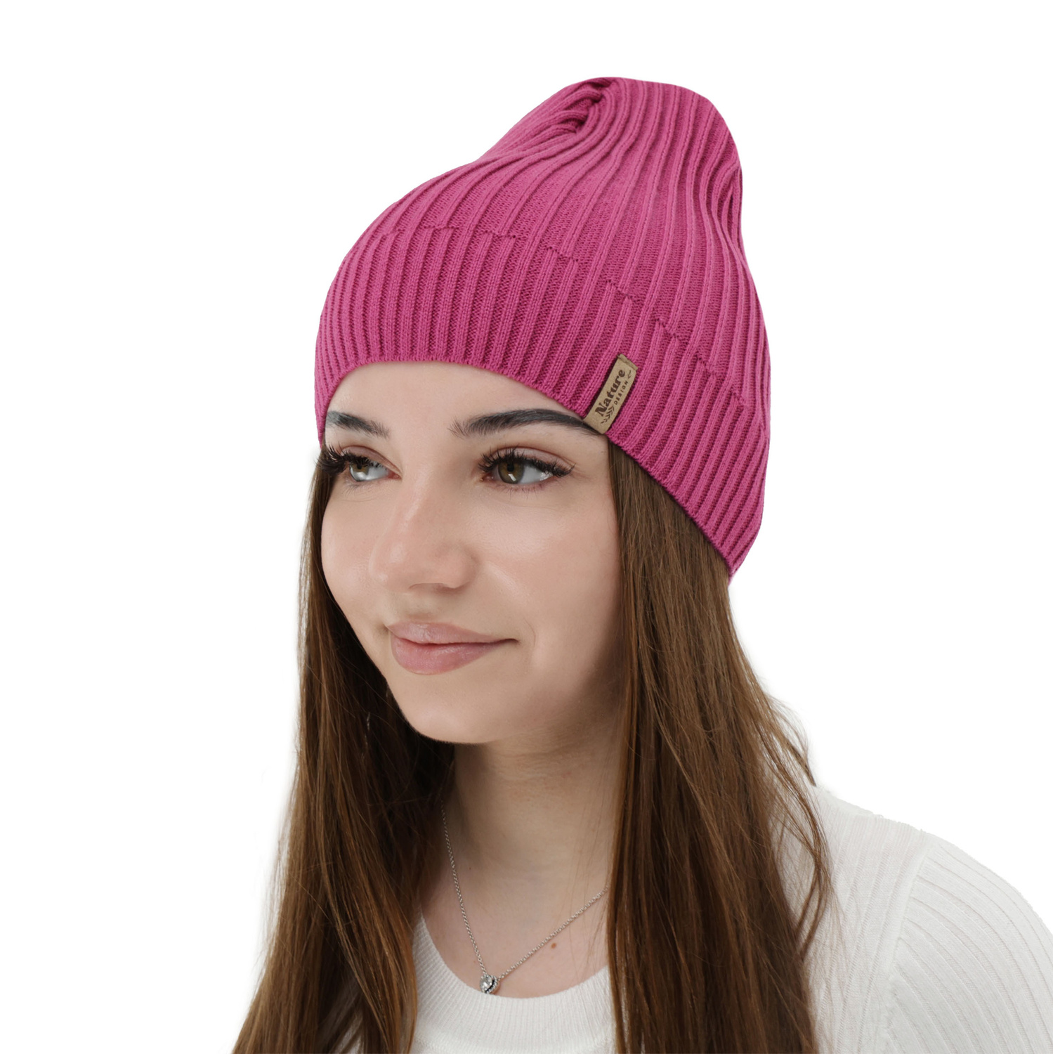 Női tavaszi-őszi sapká, pamuttal, szürke, Mirona