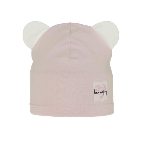 Lány pamut sapka őszi/tavaszi pamut rózsaszín Joga