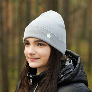 Téli sapka lányoknak rózsaszín Estrela
