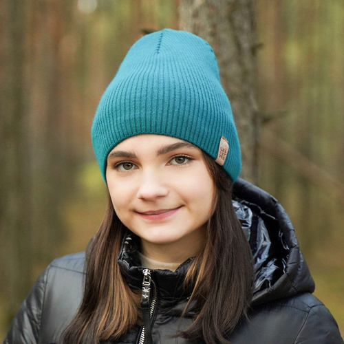 Lány téli sapka rózsaszín Elvina