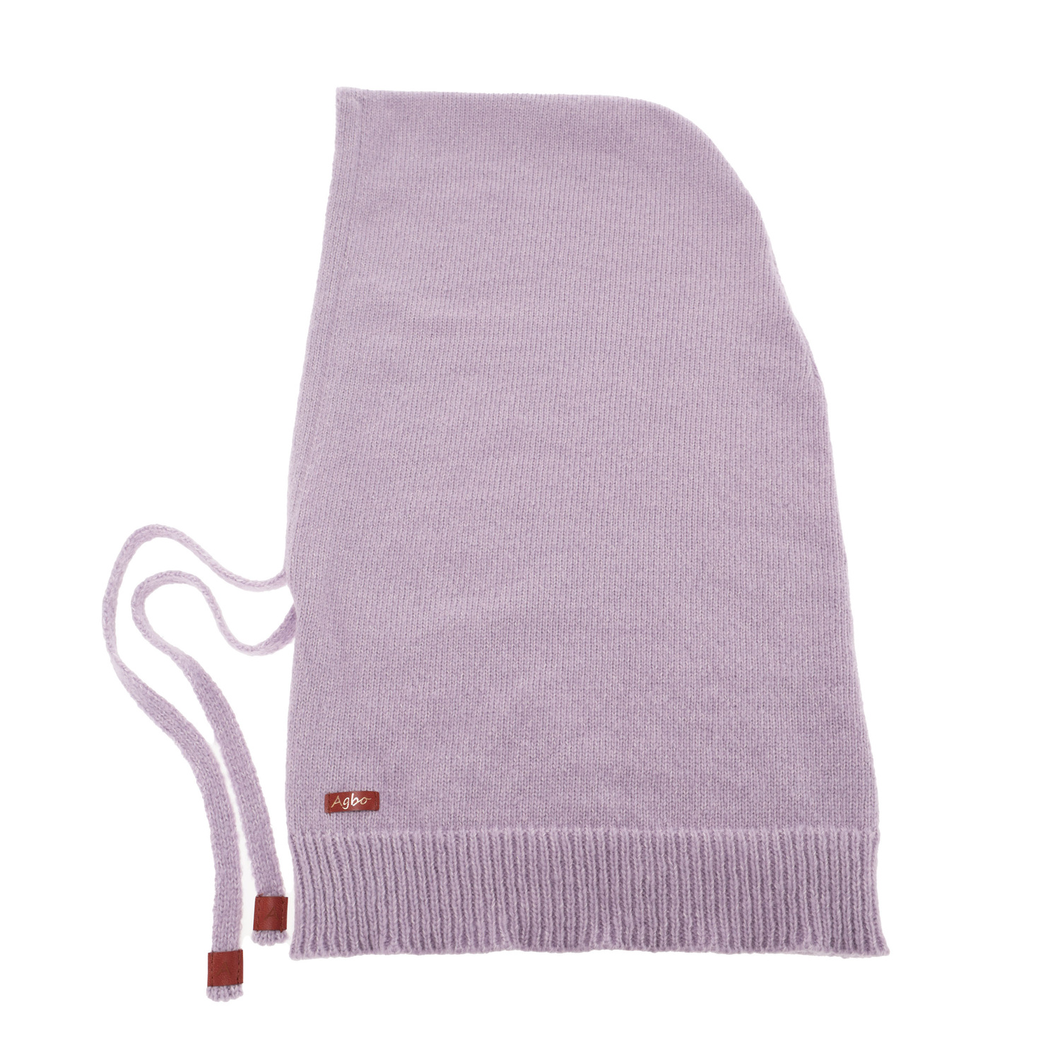 Női téli balaclava lila gyapjú balaclava Elizabeth