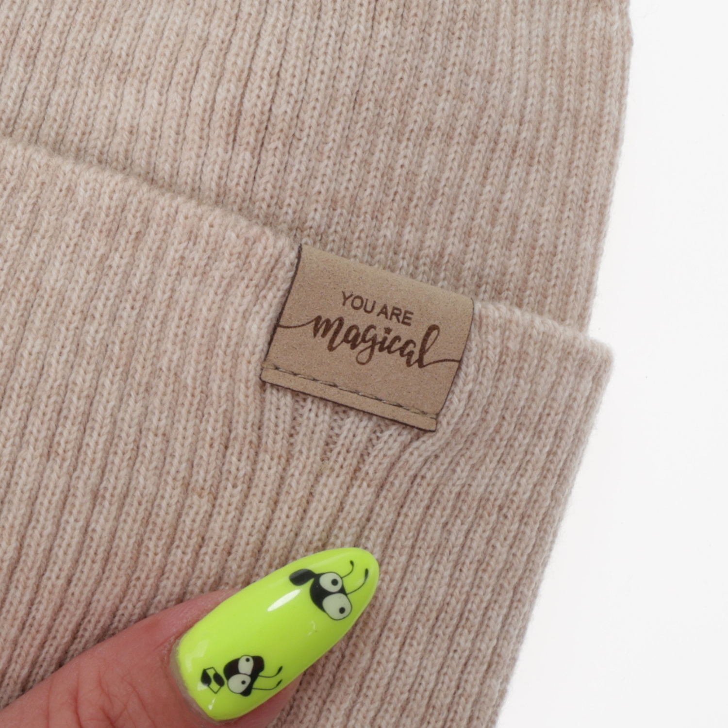 Kislány tavaszi-őszi sapka és nyakmelegítő szett, rózsaszín, 100% merinó gyapjú, Magenta