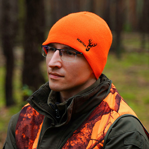 Férfi téli vadász sapka narancssárga Hunter